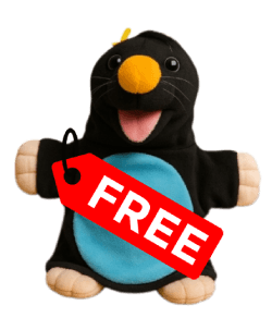  Free meme mole puppet
