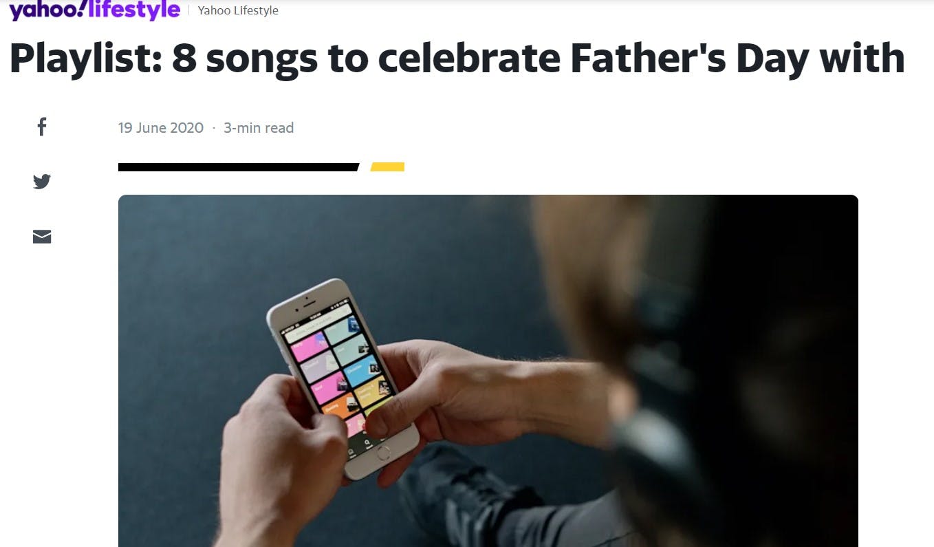 Father's Day 2020 Playlist