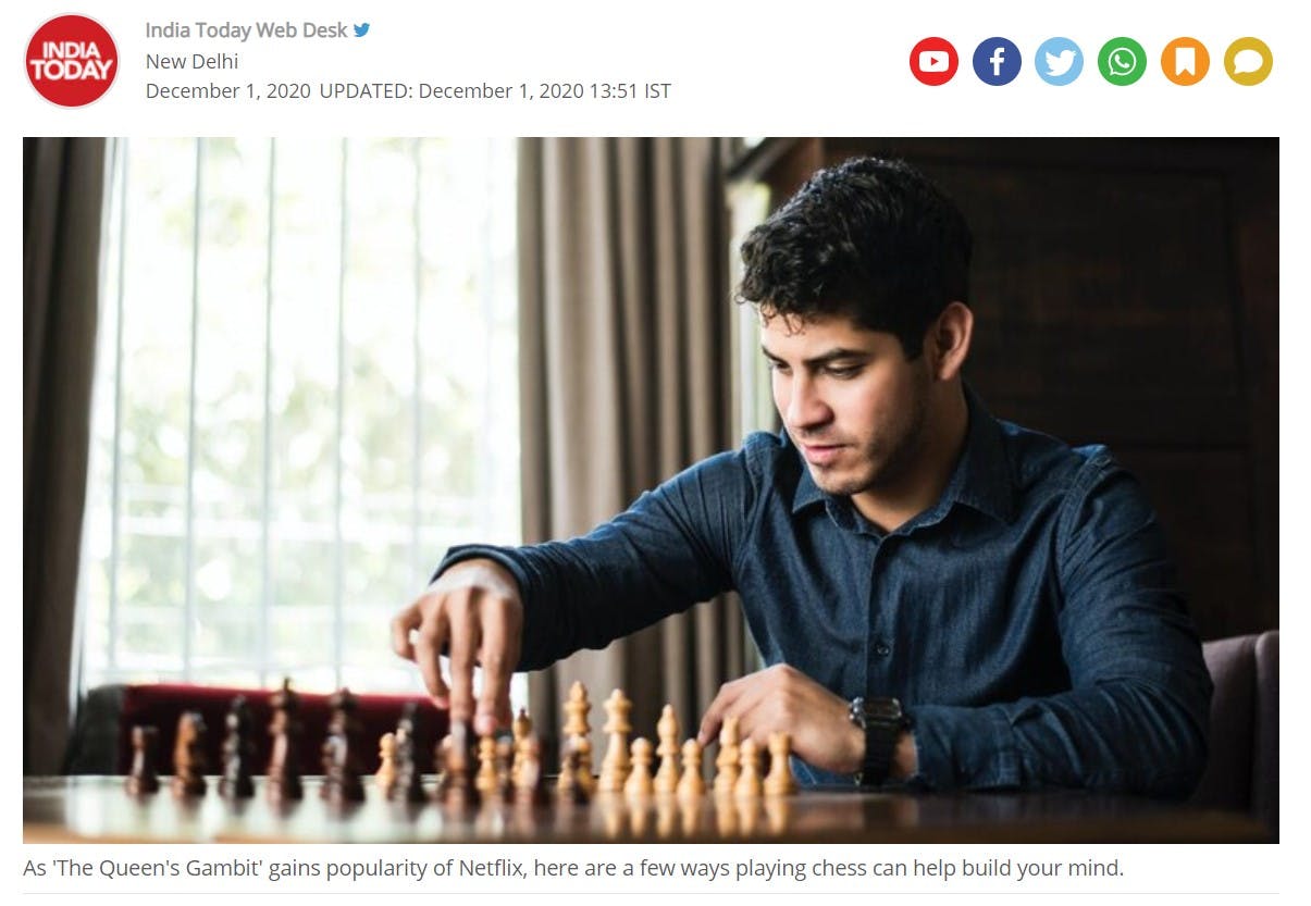 The Queens Gambit: Understand why chess is a great stimulant for young minds