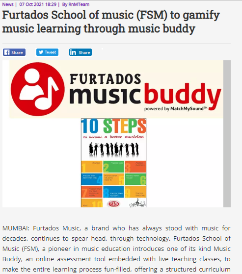 Furtados school of music gamifying music education through music buddy